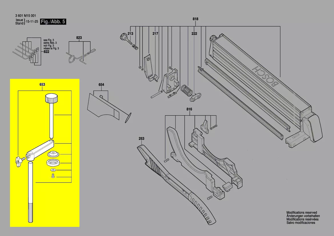 Serre-joint réf. 1 619 PA4 166 Bosch